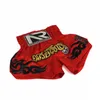 Męskie koszulki Muay Thai Shorts Kopanie boks MMA Fight Trunks Krótkie bojowe sporty sportu czarne czerwone srebro dla mężczyzn Women342h