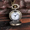 10 pezzi di orologi Produttore all'ingrosso piccola giraffa in bronzo commercio estero nostalgico orologio da tasca decorativo 6111-1-3-3
