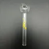 DHL Glass Oil Burner Pipe Ball OD 25mm Clear Water Tube F￤rgglada delfinm￶nster HANTERA Nagelbr￤nningsr￶r f￶r tobaks torr ￶rt