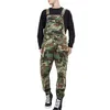 Mäns jeans militär taktisk kamouflage denim overall mode bib mens multi-pocket jumpsuit plus size rompers p006