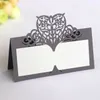 Wedding Invitations 50pcs Laser Cut Butterfly Table Name Place Cards Favor Message Setting Card Party Favor Decoration