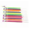 12 ColorsSet Ballpint Gel Pen Highlight Refill Rod Color Ink Full Shinning Refill Painting Pen School Student Drawing Color Pen 220714