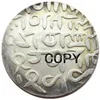 IN05 indien antique argent plaqué copie pièces de monnaie artisanat commémoratif métal meurt fabrication prix d'usine