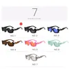 Sunglasses Small Rectangle Women Vintage Designer Green Black Holes Sun Glasses Men 2022 Brand Shades Fashion Square EyewearSungla9416614