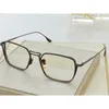 النظارات الإطار النسائي الرجال مصمم النظارات نظارات عدسة واضحة نظارات 125 مع مربع W220423