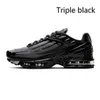 2022 High Quality TN Plus 3 Running Shoes Airs Obsidian White Aquamarine Laser Blue Ghost Green Men Women Trainers Sports Sneakers Multi Designer X01