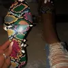 Farbe Graffiti Mode wilde Sandalen flach mit Frauen Strandschuhe Flip Flop Outdoor Reise Hausschuhe Y200107