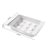 Refrigerator egg storage box household multi-function drawer storage boxs storages basket freezer sorting rack