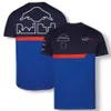 F1 T-shirt New Season Formula 1 Team Uniform T-shirts Short-sleeved Quick-dry Tops Summer Men's Motorcycle Racing T-Shirts Je189a