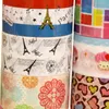 أدوات الحرفية اليابان وكوريا صغيرة جديدة جميلة اللون الكرتون الشريط ديي هدية التعبئة والتغليف دفتر كأس الديكور لصق عرض كبير لفة