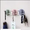 Hooks Rails Home Storage Organization Housekee Garden Sticky Hook Nordic Cute Strong Load-Bearing Punch- Seamless Wall Decoration Dormitor