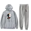 Męskie dresy z kapturem z kapturem techoblade kombinezon i spodnie streetwear pullovers zestaw potu 010men's