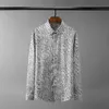 Men's Casual Shirts Minglu Cotton Male High Quality Long Sleeve Leopard Printed Mens Fashion Slim Fit Party Dress 3XLMen's