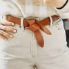 Belts Belt Leisure Jeans Fashion Dress Women Leather Simple Solid Color Girls Adjustable Waist Strap 2022