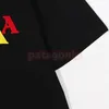 Mens Designer T Shirts Man Womens Color Letter Brodery Tees Högkvalitativ Fashion Short Sleeve Tops Asian Size S-2XL