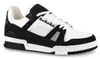 Trainer Sneaker 408 Fashion 508 High-Top Low Scarpe da esterno Bianco Nero Bianco Verde Monogramma Denim Blu Giallo Uomo Donna Vera Pelle Con scatola originale