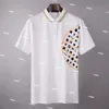 Летняя бренда одежда роскошной дизайнер Polo Рубашки Men039S Casual Polo Fashion Snake Bee Print Вышивая футболка High Street Men8741037