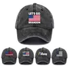 Let's Go Brandon FJB Dad Beanie Men Women Funny Cap Printed Baseball Caps Washed Cotton Denim Adjustable Outdoors Party Hats