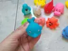 Brinquedos de água para natação, animais mistos, colorido, macio, borracha flutuante, pato, som estridente, brinquedo de banho para bebê, brinquedos1212574