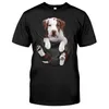 Camisetas para hombres Camiseta de algodón Bolsillo de moda Jack Russell Terrier Camisetas estampadas Hombres Mujeres Camiseta casual Hip Hop Tops Camisetas divertidas para hombres