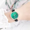 Shengke Quartz Watch Relogio Feminino damer läder klassisk casual analog klockor kvinnor enkla vattentäta armbandsur Montre de luxe gåva S1