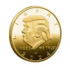 Donald Trump Commemorative Coin Crafts 2017-2024 Presidente estadounidense Monedas de oro Badge Metal Craft para la recolección Inventario al por mayor