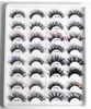 Fashion Thick Curly 3D Night-luminous False Eyelashes Soft Light Reusable Handmade Messy Crisscross Sequined Fake Lashes Multilayer Eyelash Extensions DHL