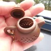 Silicone Tea Infuser Tools Creativity Teapot Shape Reusable Filter Diffuser Household Tea Maker Kitchen Accessories3092935