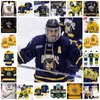 Xflsp 2022 College Frozen Four Custom QU Quinnipiac Bobcats Hockey Jersey 1 Yaniv Perets 2 Iivari Rasanen 3 Jack Babbage 4 Michael Lombardi 5 C. J.