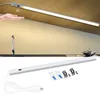 30 40 50 cm skåp ljus pir rörelse sensor hand skanning led nattlampor 5v USB bar lampa sovrum skrivbord lampa läser hem kök garderobsdekor