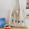 Evening Bags Women Canvas Shopping Bag Large Type Books Female Cotton Cloth Shoulder Eco Handbag Tote Reusable Grocery Shopper BagsEvening