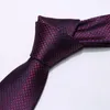 Bow Ties عالية الجودة أرجوانية أرجوانية ربطة عنق أزياء الأعمال الرسمية للأعمال التجارية العلامة