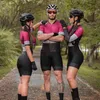 Maillot de cyclisme à manches courtes, ensemble de cyclisme d'été, Maillot Mujer Ropa, Kits de combinaison Gel Macaquinho Ciclismo Feminino, 2024