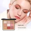 Ögon Shadow Nine Color Pearl Light Matte ins net Red Makeup Natural Nude Make-up Earth Portableeye