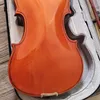2022 Высококачественный кленовый скрипка ярко -коричневая скрипка размер 3/4 4/4 Электрический музыкальный инструмент для скрипки с аксессуарами