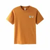 Mens Luxury Maison Stretch Cotton Jersey Tshirt Male Short Sleeve Street Fashion Loose 200g Cotton Casual Tee 220613