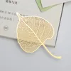 Gift Leaf Bookmark Brass Metal Hollow Bookmarks Bodhi Leaf Ginkgo Leaf-Bookmark Party Wedding Favor SN4506