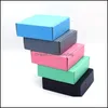 Gift Wrap Event Party Supplies Festive Home Garden 15Pcs/Lot Pink Three Layer Super Hard Paper Box Gray Dhw4Q