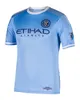 Camisa de futebol retrô da cidade de Nova York 15 16 nycfc David Villa Lampard Pirlo MIX Diskerud em casa camisa de futebol clássico vintage