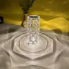 table Lamp Touch Remote Diamond Lamps Room Decor Atmosphere Bedside Night Night Desktop Projector Lights