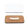 Sublimation MDF Name Tags Office Supplies Blanks Badge for Work DIY Personalized Card