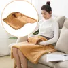 Blankets Bedroom USB Charging Neck Shoulder Winter Warm Multifunction Lunch Break Heating Pad Electric Blanket Office Cushion Shawl Car