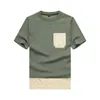 Summer Men Casual Tracksuit Fashion Short Sleeve T Shirt Mane Brand Joggers Herrkläder Set Two Piece Tee Shirts Shorts 220708