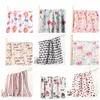 Baby Muslin Swaddle Blanket Newborn Bamboo Cotton Swaddling Digital Printed Flowers Animal Bath Towels Infant Wrap Robes Bedding GCE13820