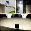 Projecteurs solaires à réflecteur solaire en aluminium 500w lumière LED avec cordon de 5M lampe de mur LED étanche pour maison de jardin extérieure