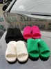 Winter Women Slippers Open Toe Cotton Home Shoes Thick Bottom Non-slip Solid Color Female Slides Indoor Sandals Chinelos Mulher G220816