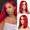 Pre Plucked Straight Short Bob Wig 13x4 Lace Frontal Human Hair Wigs For Fashion Women In High Quality