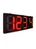 Factory direct wholesale display 12 inch single red RF wireless control 888.8 format gas station price display board