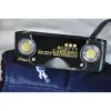 Preto selecione squareback quadrado volta ouro círculo ponto com crânio golf putter clube tronco instrumentos sacos casos saco de bagagem a345t