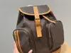 Trio Men Designer Bosphor Backpack حقيبة حقيقية على ظهر الظهر على ظهر حقيبة ظهر للأزياء عتيقة.